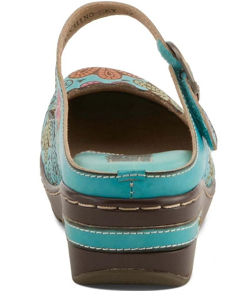 L'ARTISTE Flochino Floral Mule Clogs