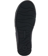 L'ARTISTE Lata Hand Painted Leather and Textile Slip On Sneakers