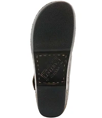 L'ARTISTE Mamataish Perforated Leather Mary Jane Clogs
