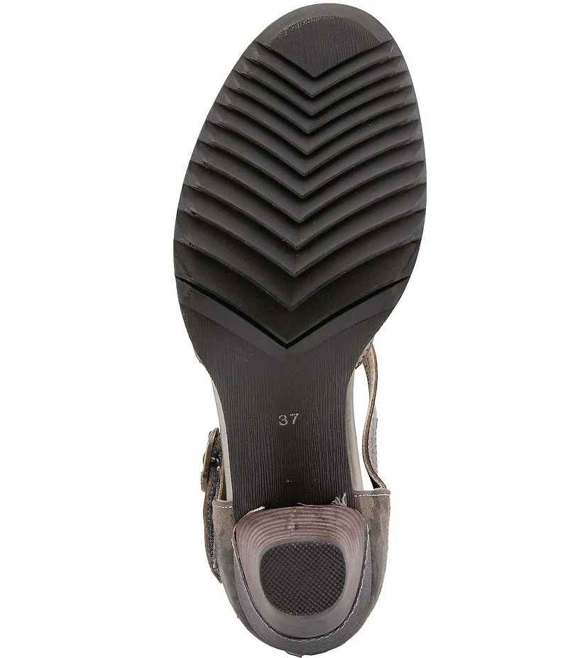 L'ARTISTE Parchelle Perforated Leather Pumps