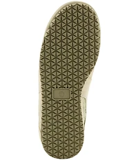 L'ATISTE Wavehello Embroidered Floral Print Mesh and Leather Sneakers