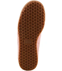 L'ATISTE Wavehello Embroidered Floral Print Mesh and Leather Sneakers