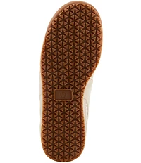 L'ATISTE Wavehello Embroidered Floral Print Mesh and Leather Sneakers