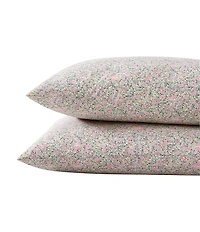 Laura Ashley 200-Thread Count Loveston Cotton Percale Sheet Set