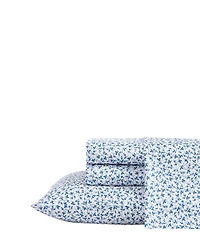 Laura Ashley 300-Thread Count Lavange Vine Sheet Set