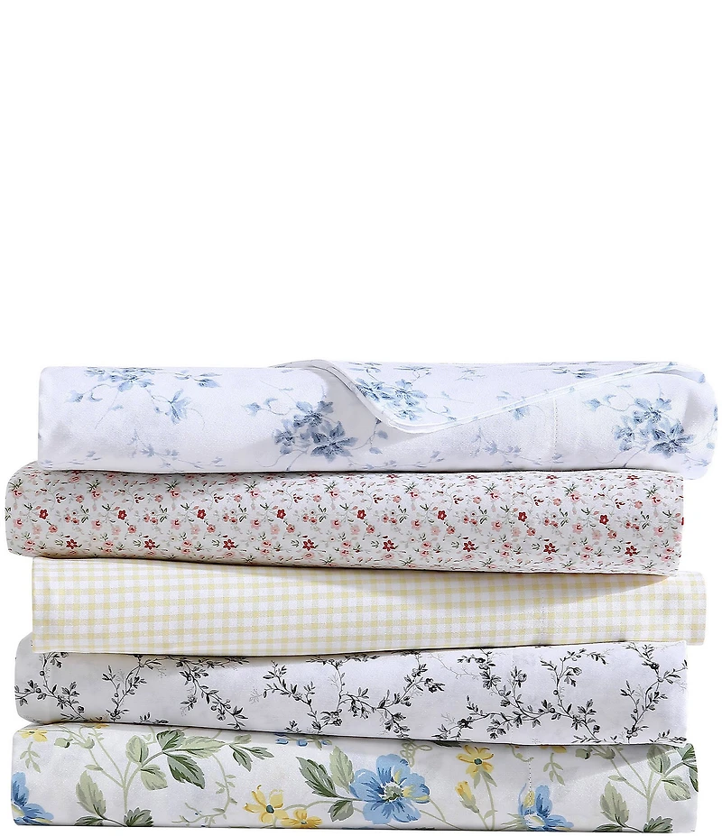 Laura Ashley 300-Thread Count Garden Muse Sheet Set