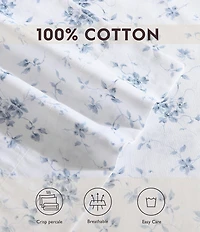 Laura Ashley 300-Thread Count Garden Muse Sheet Set