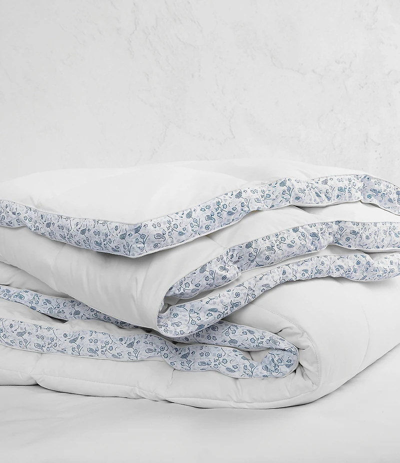 Laura Ashley 300T Cotton Sateen Floral Gusset Comforter