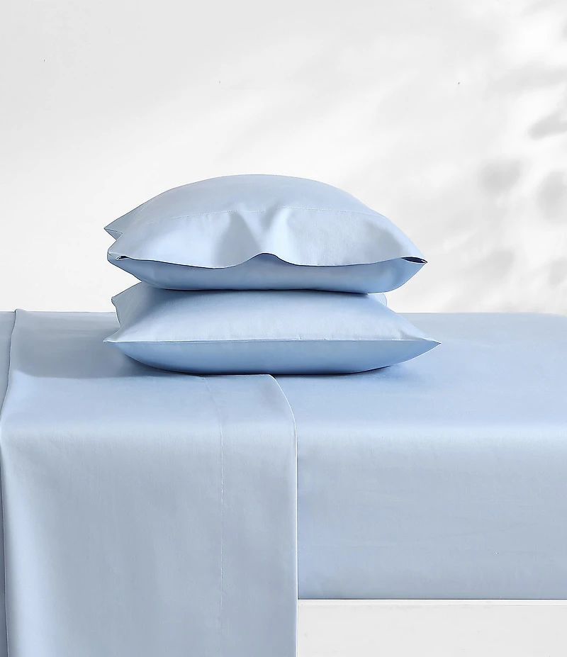 Laura Ashley 800-Thread Count Solid Sateen Sheet Set