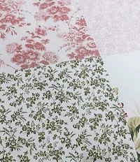 Laura Ashley Ailyn Patchwork Floral Comforter and Pillow Set