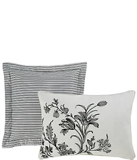 Laura Ashley Amberley Floral Toile Comforter Bonus Set