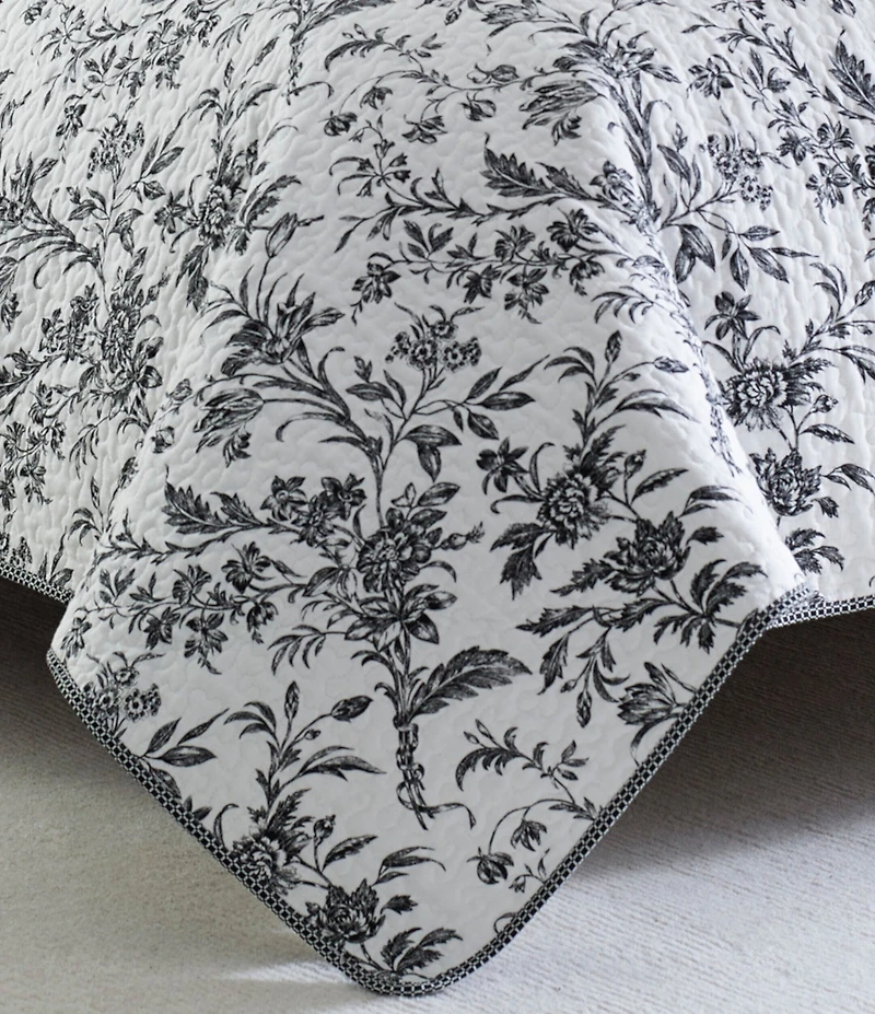 Laura Ashley Amberley Floral Reversible Quilt Mini Set