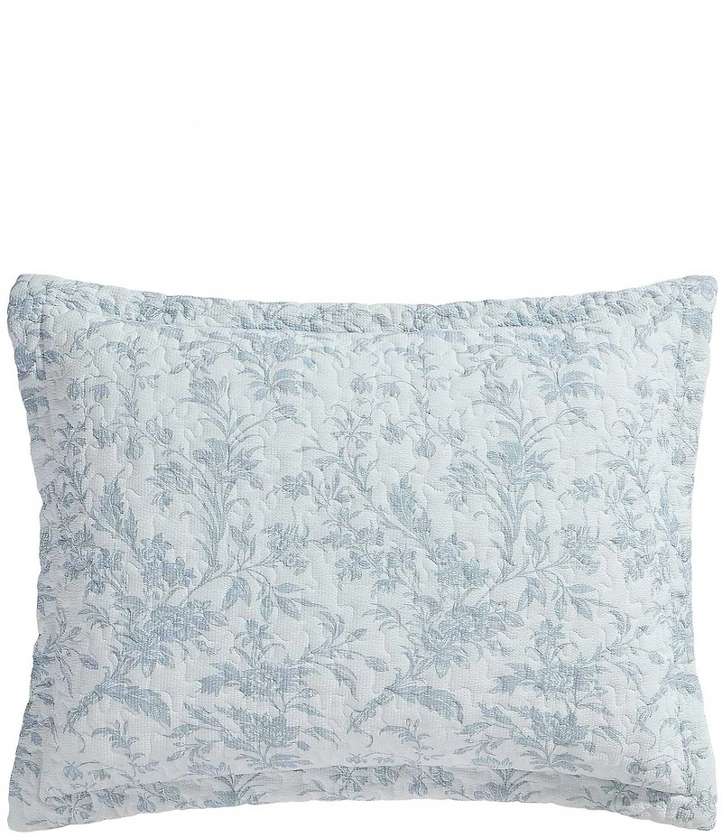 Laura Ashley Amberly Seersucker Reversible Quilt Mini Set