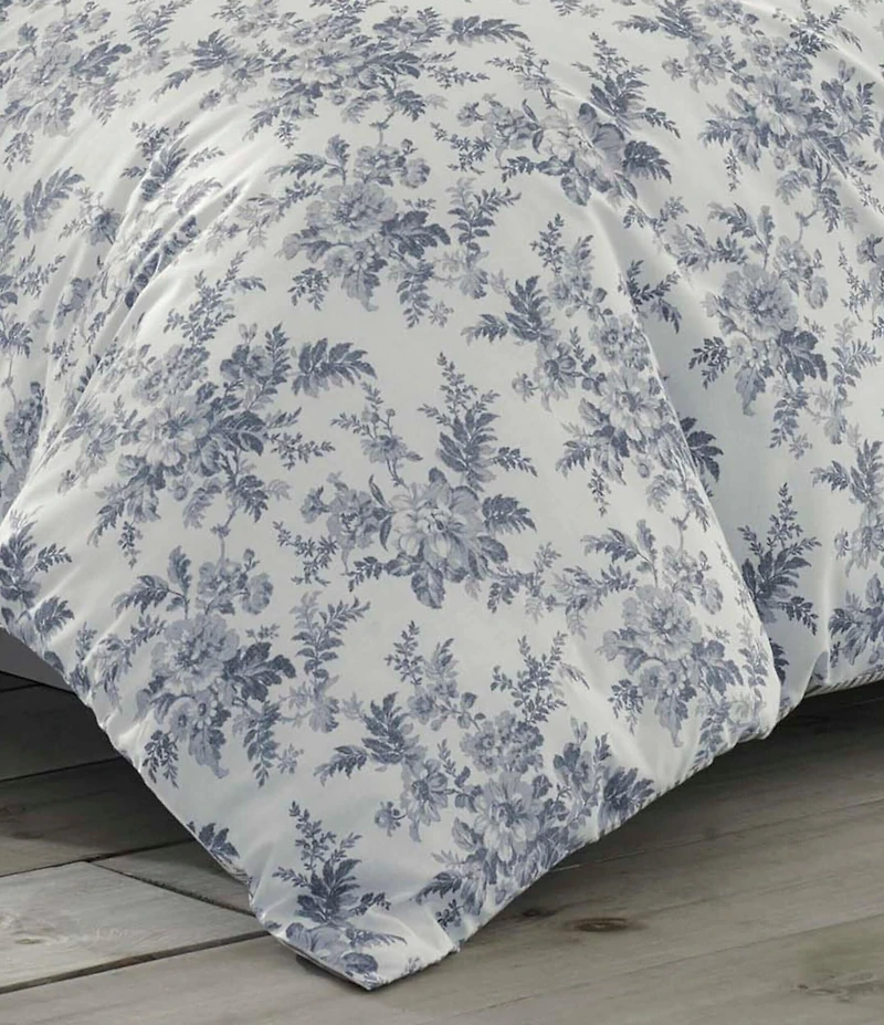 Laura Ashley Annalise 6-Piece Floral Comforter Set