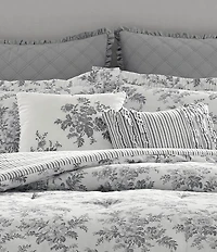 Laura Ashley Annalise 6-Piece Floral Comforter Set