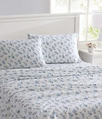 Laura Ashley Audrey Cotton Flannel Sheet Set