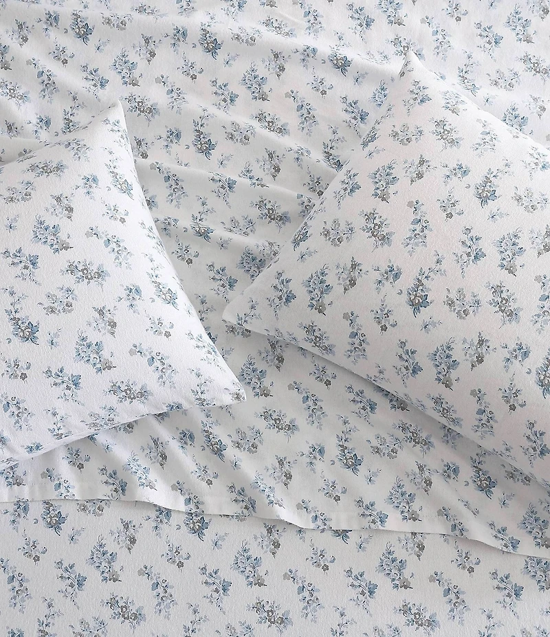 Laura Ashley Audrey Cotton Flannel Sheet Set