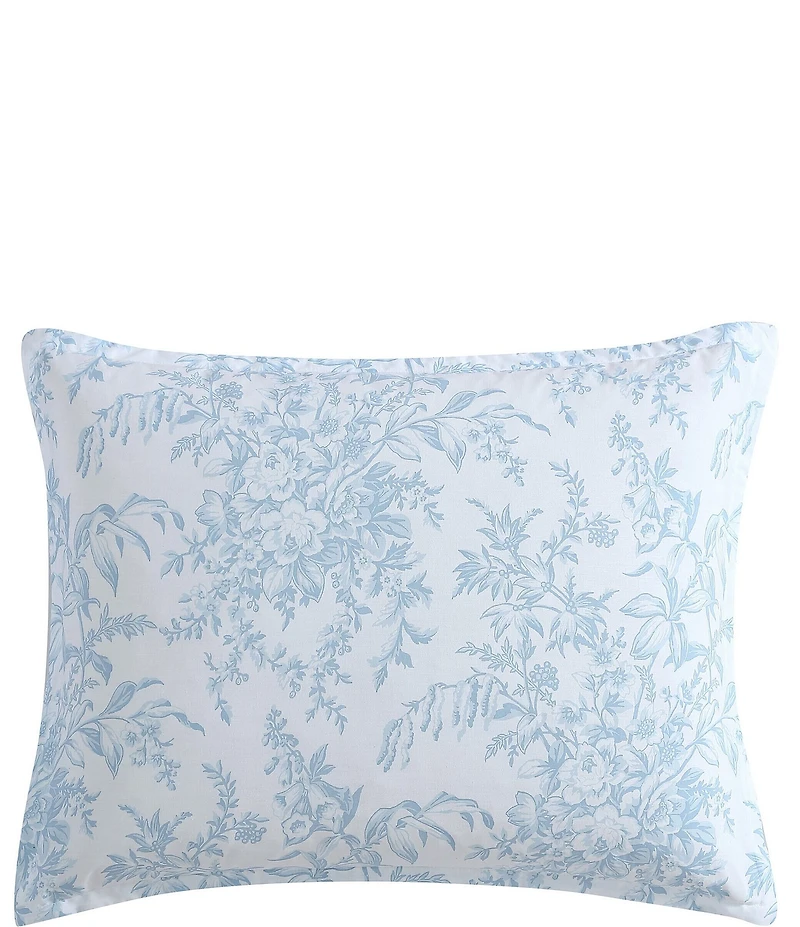 Laura Ashley Bedford Floral Printed Reversible Comforter Mini Set