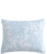 Laura Ashley Bedford Floral Printed Reversible Comforter Mini Set