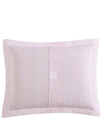 Laura Ashley Bedford Pink Floral Cotton Reversible Quilt Mini Set