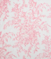 Laura Ashley Bedford Printed Plush Reversible Throw Blanket