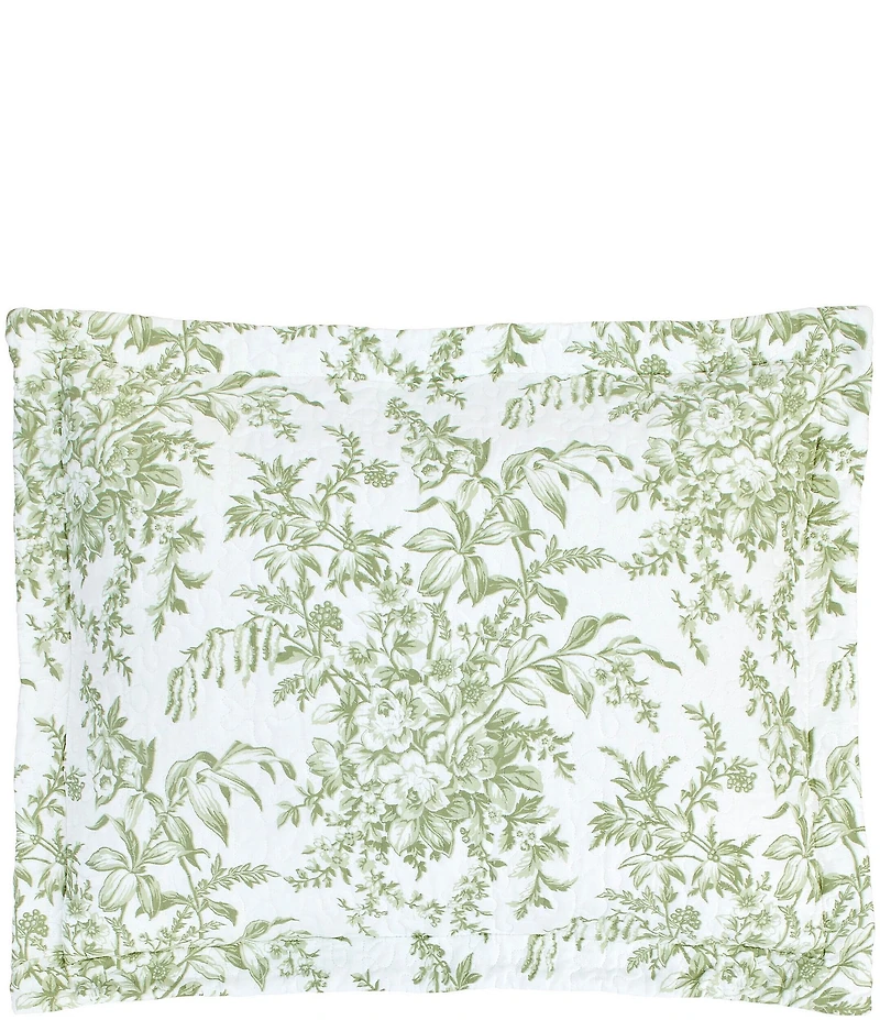 Laura Ashley Bedford Sage Reversible Quilt Mini Set