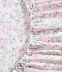 Laura Ashley Blossom Bliss Floral Cotton Percale Sheet Set