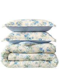 Laura Ashley Blossom Dance Cotton Reversible Comforter Mini Set