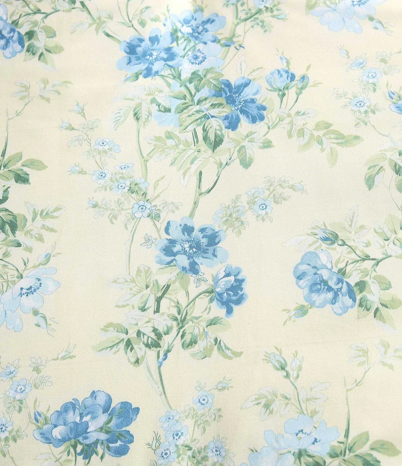 Laura Ashley Blossom Dance Cotton Reversible Comforter Mini Set