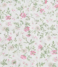 Laura Ashley Bonnie Pink Floral Cotton Percale Sheet Set