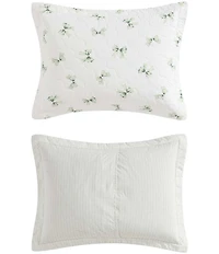 Laura Ashley Bouncy Bows Cotton Reversible Quilt Mini Set