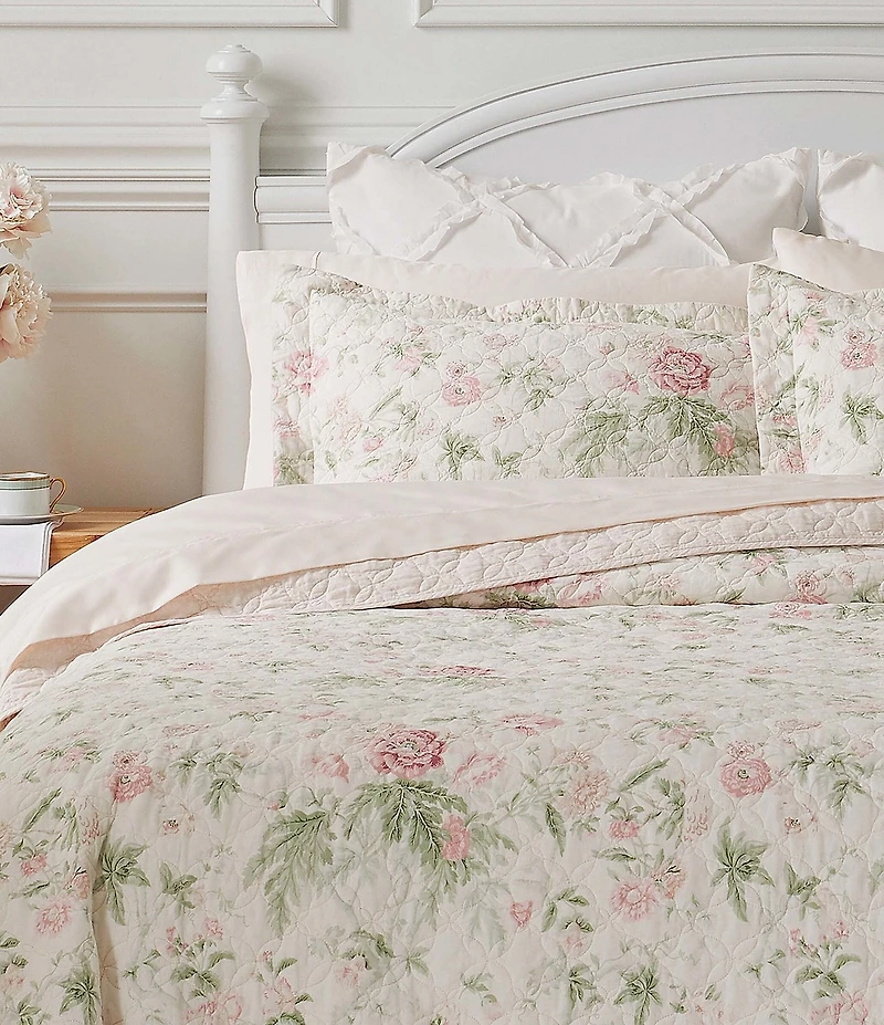 Laura Ashley Breezy Floral Quilt Mini Set