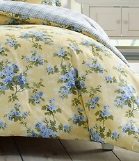 Laura Ashley Cassidy Floral Comforter and Pillow Set