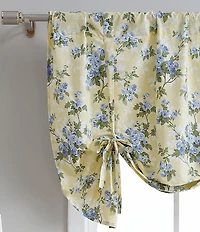 Laura Ashley Cassidy Sunny Floral Tie Up Window Valance