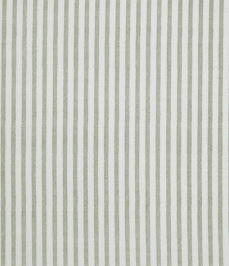 Laura Ashley Classics Ticking Stripe Green European Sham Pair