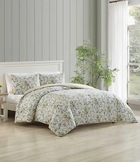 Laura Ashley Country Meadow Floral Print Comforter Mini Set