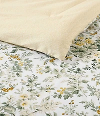 Laura Ashley Country Meadow Floral Print Comforter Mini Set