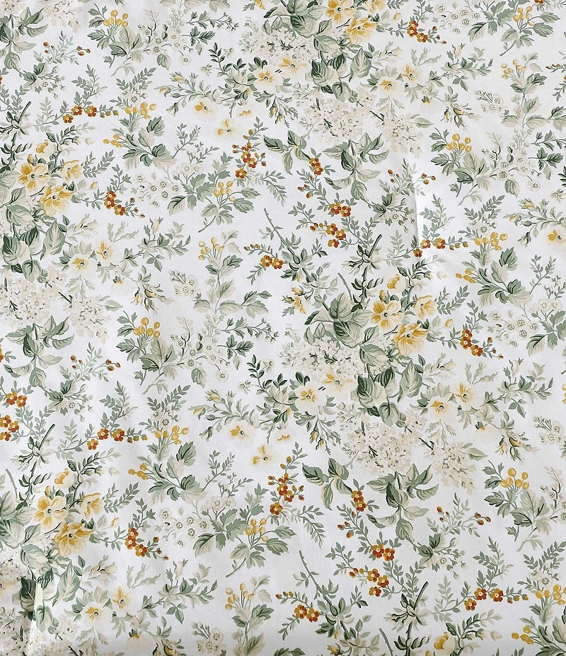 Laura Ashley Country Meadow Floral Print Comforter Mini Set
