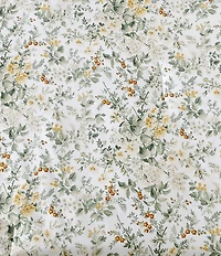Laura Ashley Country Meadow Floral Print Comforter Mini Set