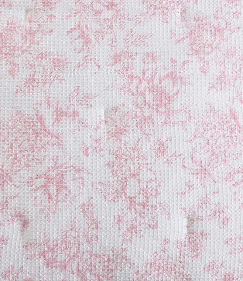 Laura Ashley Delphine Floral Waffle Mini Comforter Set