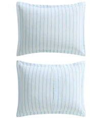 Laura Ashley Dilly Dally Stripe Cotton Comforter Mini Set