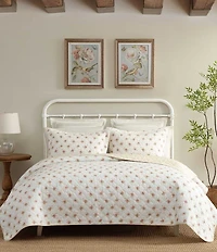 Laura Ashley Dorrie Cotton Reversible Quilt Mini Set