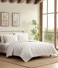 Laura Ashley Dorrie Cotton Reversible Quilt Mini Set
