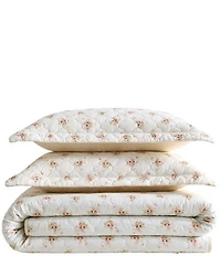 Laura Ashley Dorrie Cotton Reversible Quilt Mini Set