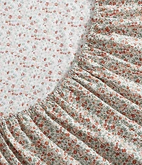 Laura Ashley Emogene 200-Thread Count Cotton Percale Sheet Set