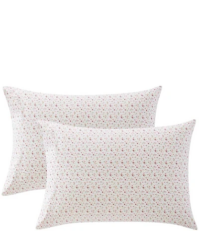 Laura Ashley Evie Ditsy Floral Cotton Pillowcase Pair