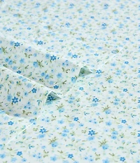 Laura Ashley Evie Floral Cotton Percale Sheet Set