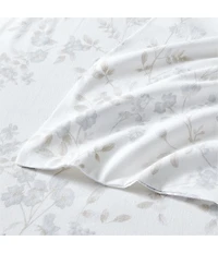 Laura Ashley Fawna Cotton Flannel Floral Pattern Sheet Set