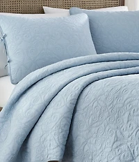 Laura Ashley Felicity Breeze Blue Quilt Mini Set