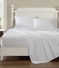 Laura Ashley Francesca Cotton Percale Sheet Set